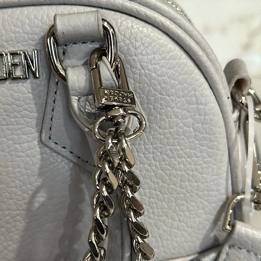 Steve Madden Grey BSailor Satchel Bag - Picture 8 of 8
